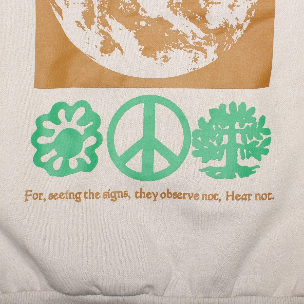 Peace On Earth Crewneck Sweatshirt sold by Premier product image thumbnail 4