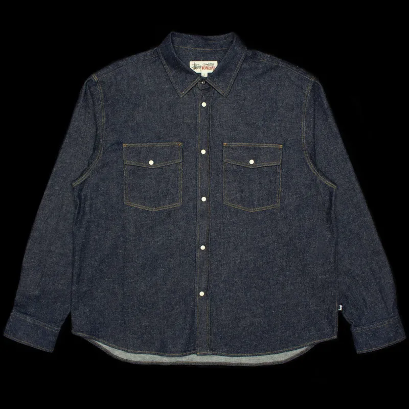 Boxy Western Denim L/S Shirt sold by Premier