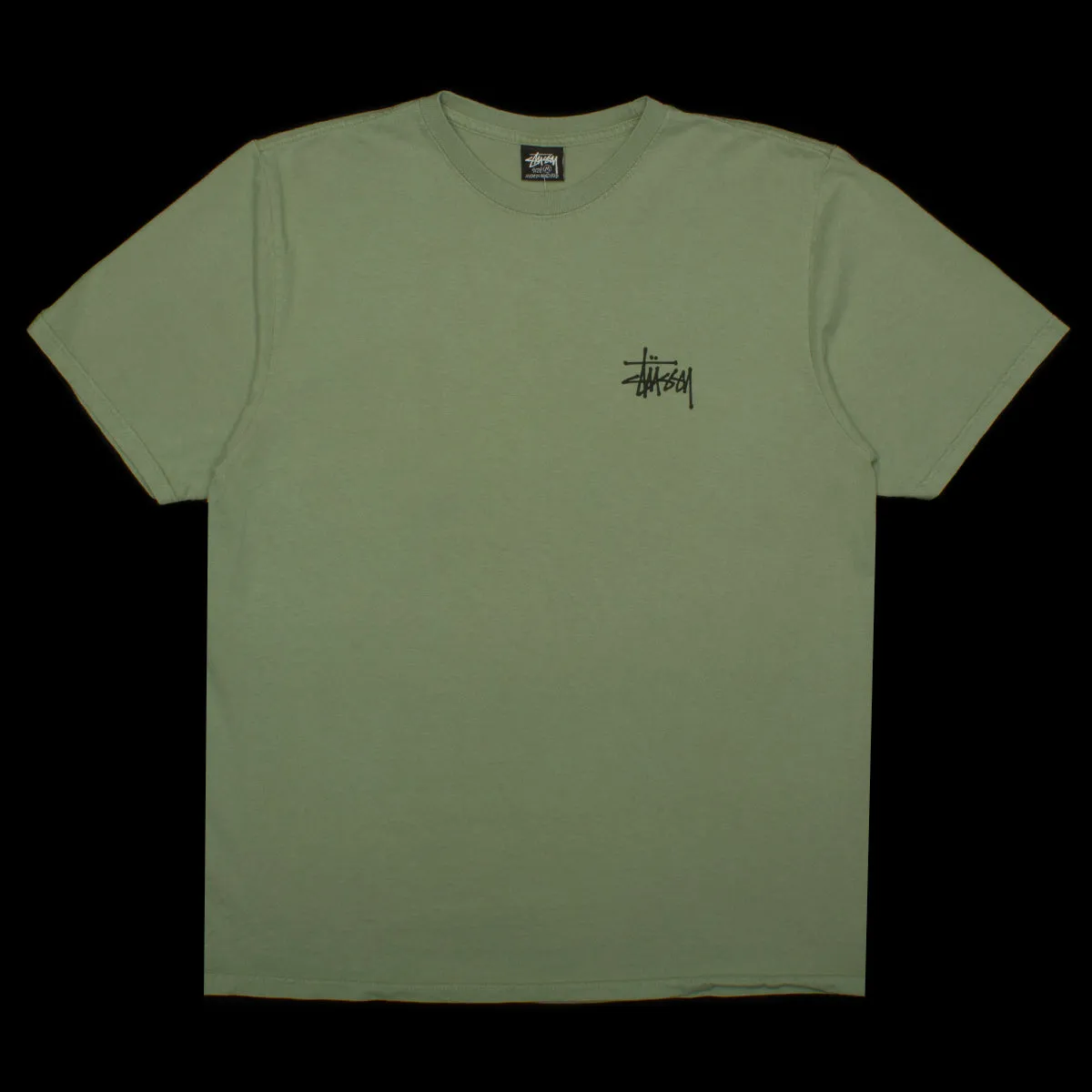 Basic Stussy Pigment Dyed T-Shirt sold by Premier