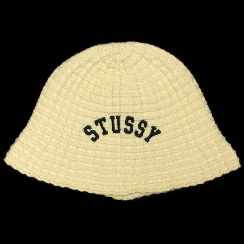 Waffle Knit Bucket Hat sold by Premier