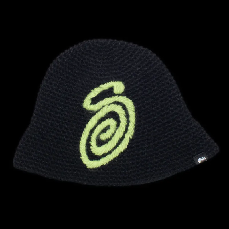 SWIRL KNIT BUCKET HAT | Parallel