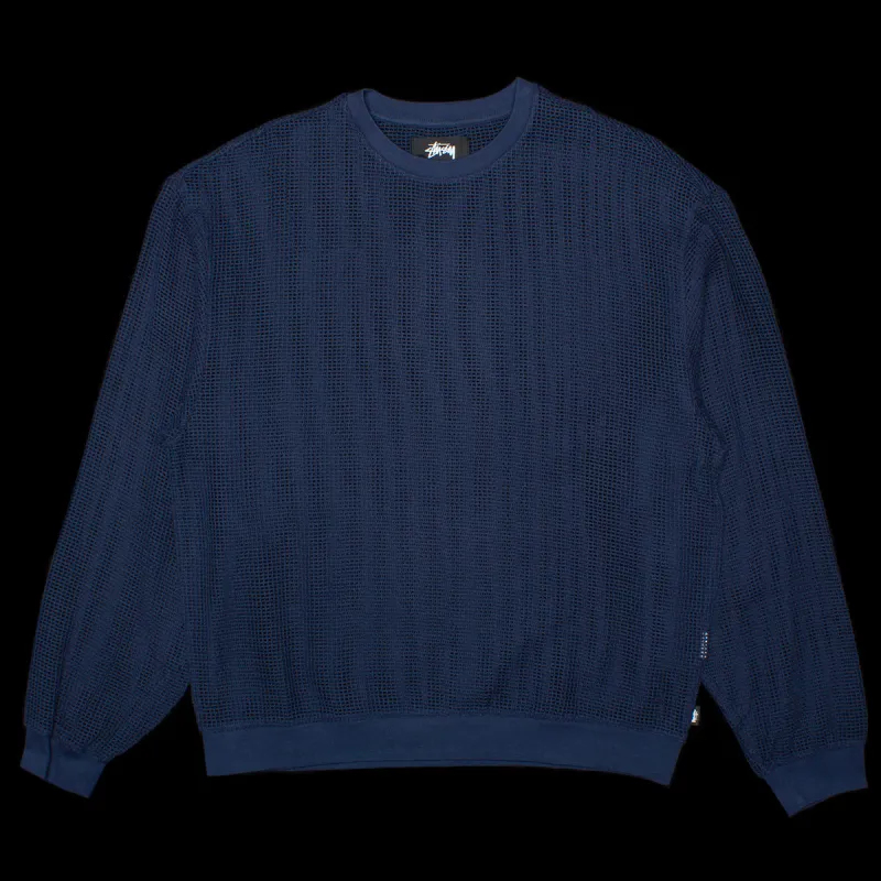 Cotton Mesh L/S Crew sold by Premier
