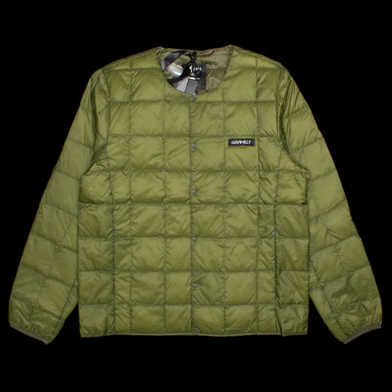 Taion x Gramicci Inner Down Jacket sold by Premier