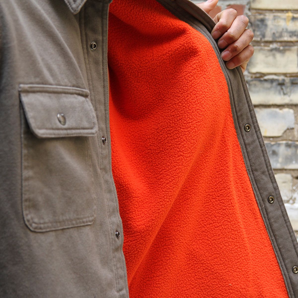 Fleece Lined Jac-Shirt sold by Premier product image thumbnail 5