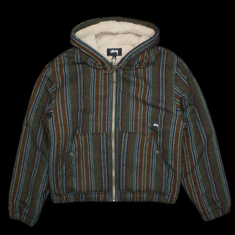 Wool Stripe Work Jacket sold by Premier