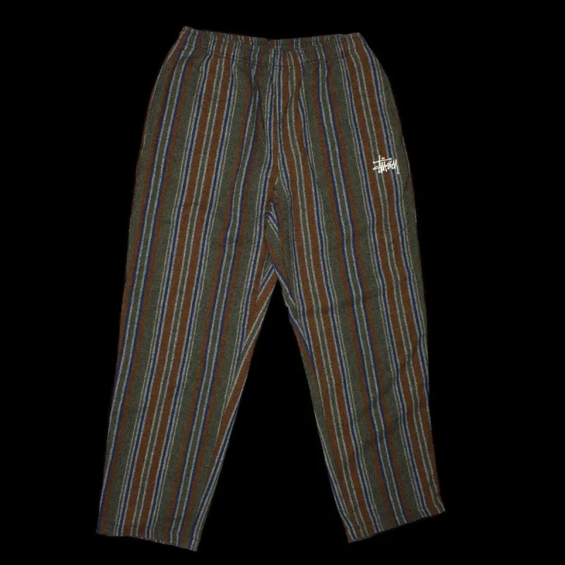 Wool Stripe Relaxed Pant sold by Premier