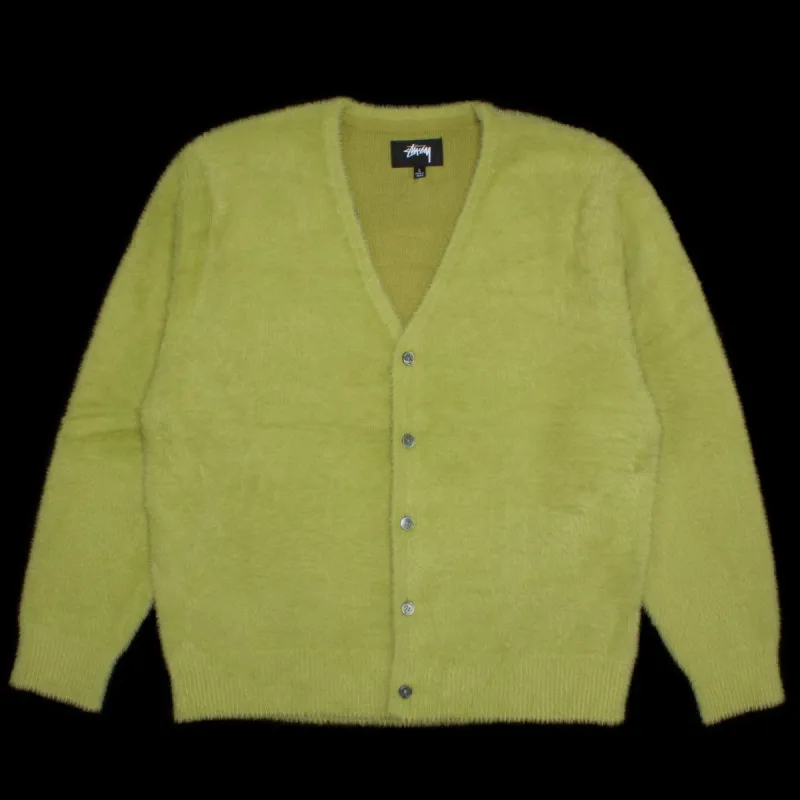 Shaggy Cardigan made by Stussy