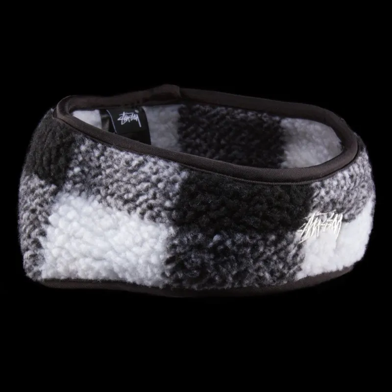 Plaid Polar Fleece Headband sold by Premier