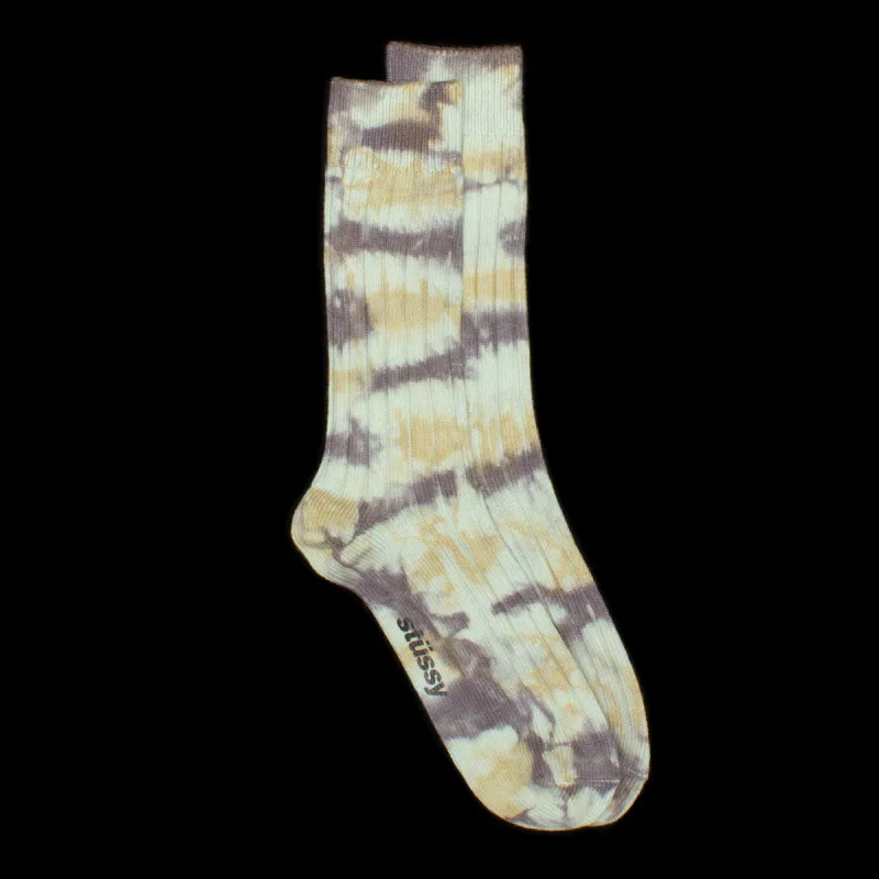 Multi Dyed Ribbed Socks sold by Premier