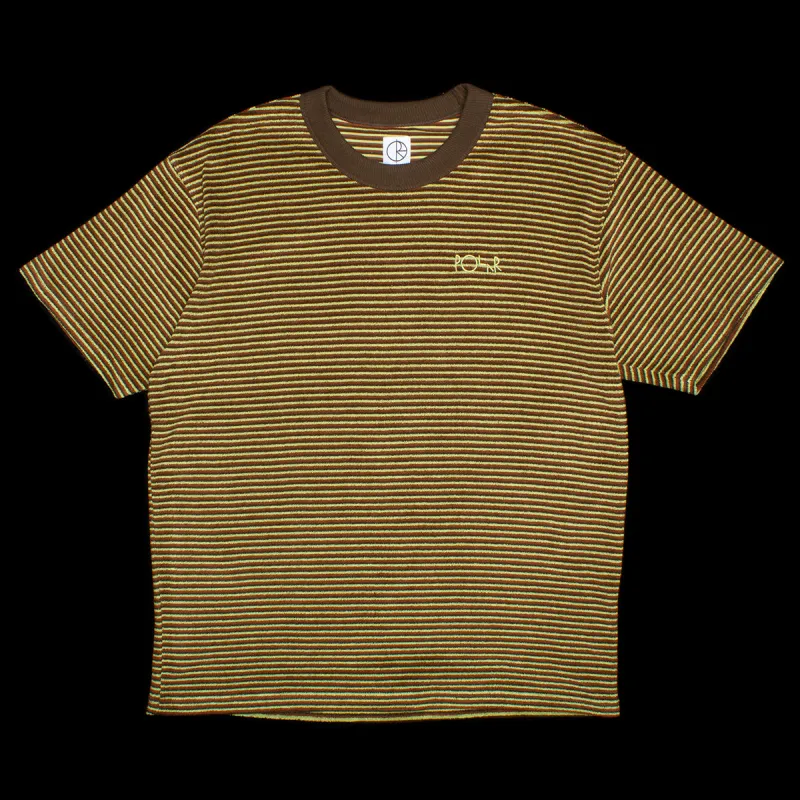 Terry Stripe Tee sold by Premier