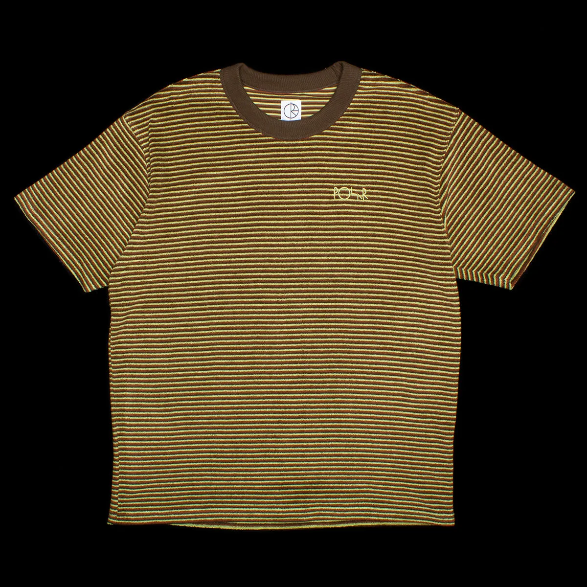 Terry Stripe Tee sold by Premier