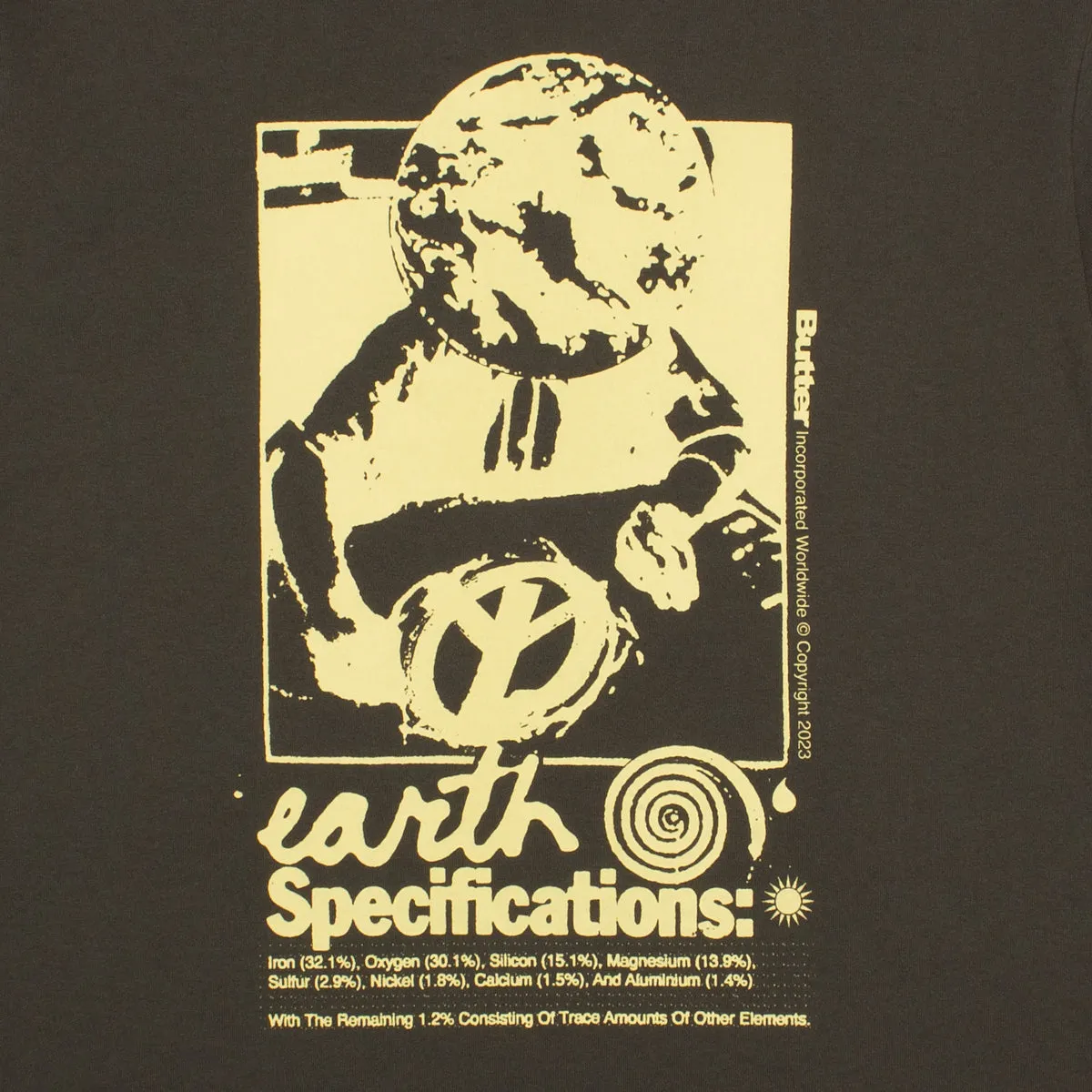 Earth Spec T-Shirt sold by Premier product image thumbnail 2