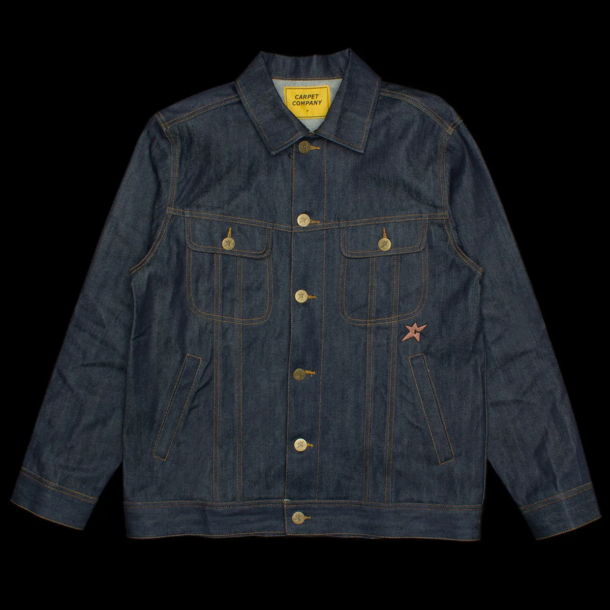 Selvedge Raw Denim Jacket sold by Premier