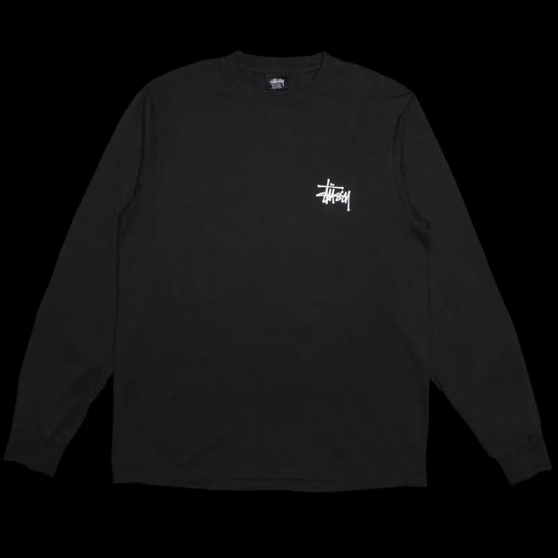 Basic Stussy Pigment Dyed L/S T-Shirt sold by Premier