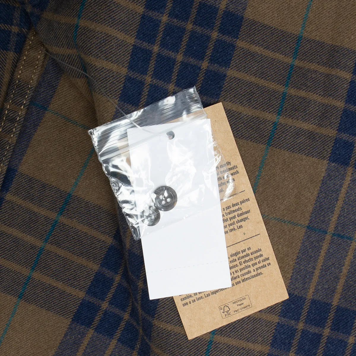 Gonzales Woven Flannel Shirt sold by Premier product image thumbnail 5