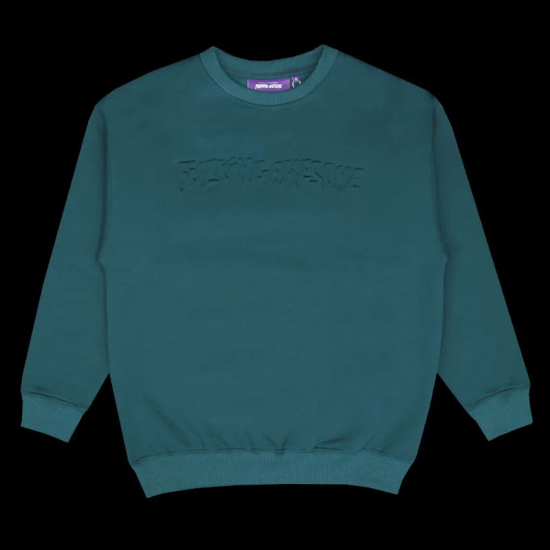 Stamped Embossed Crewneck made by Fucking Awesome