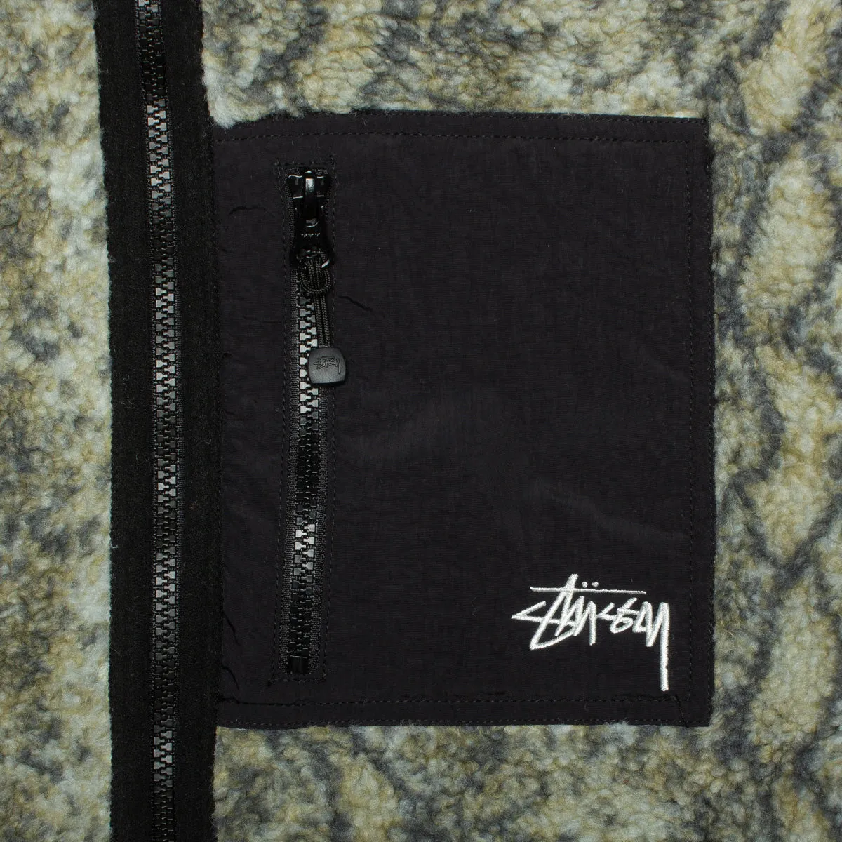 Snake Jacquard Sherpa Jacket sold by Premier product image thumbnail 2