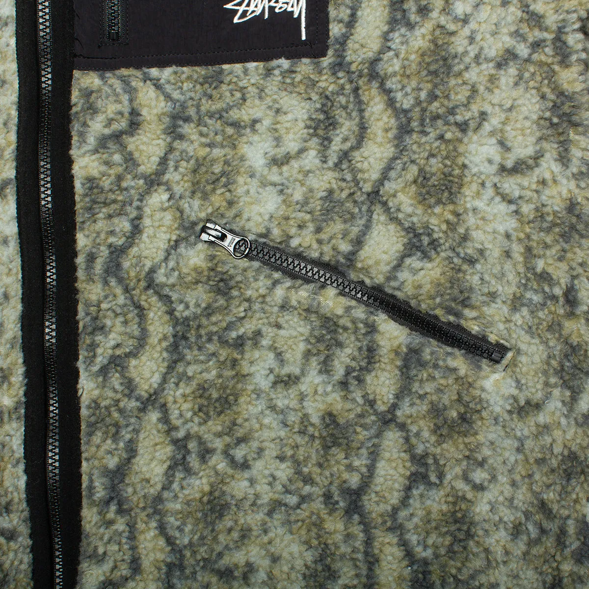 Snake Jacquard Sherpa Jacket sold by Premier product image thumbnail 4