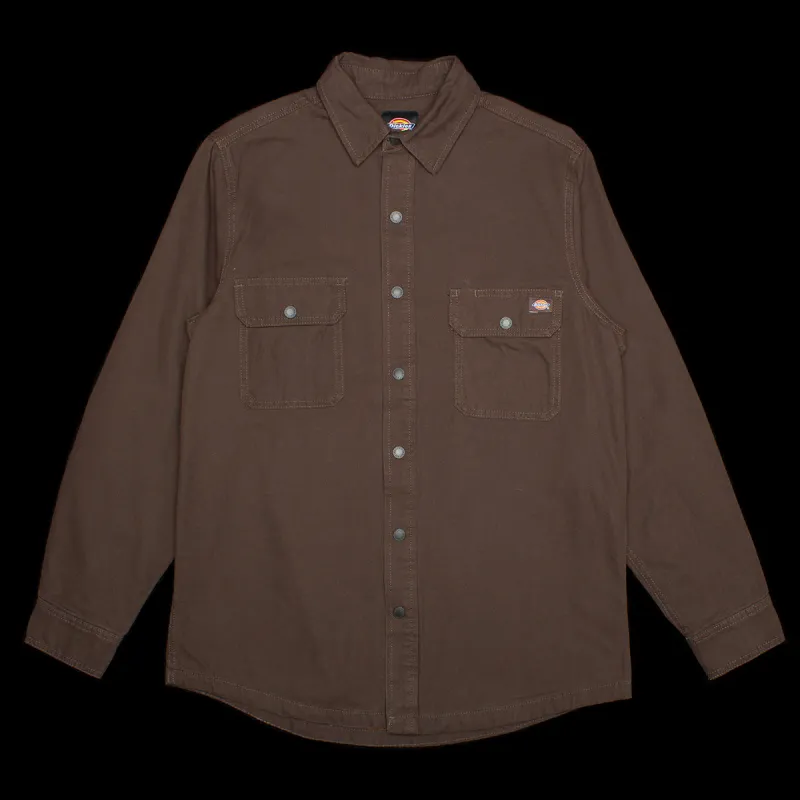 Duck Flannel-Lined Shirt sold by Premier