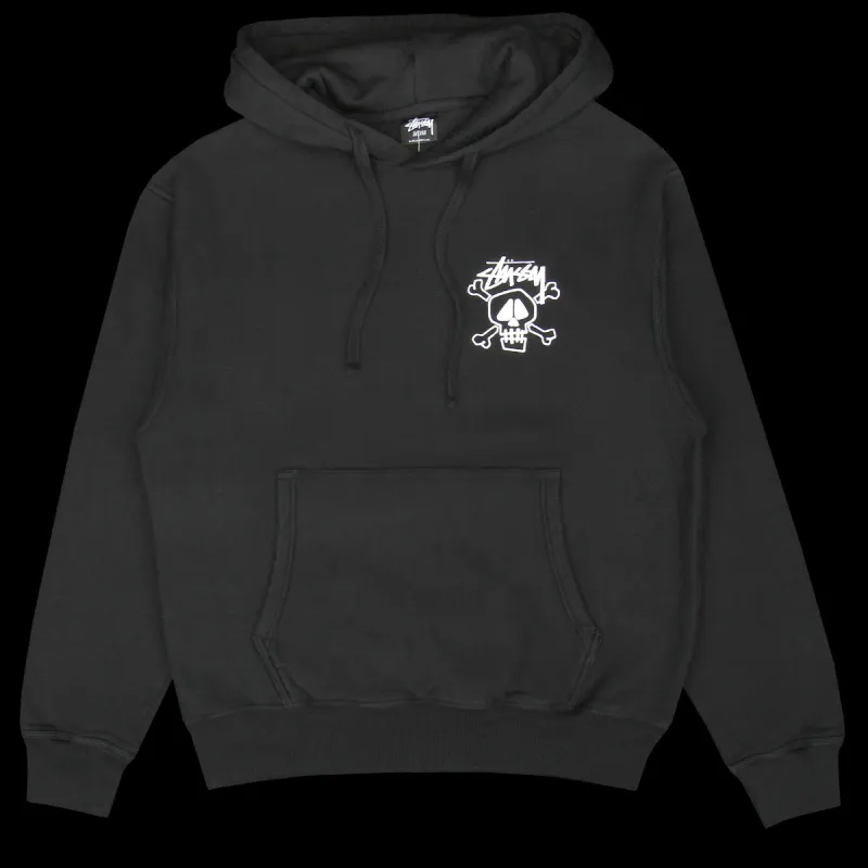 Skull & Bones Pigment Dyed Hoodie sold by Premier