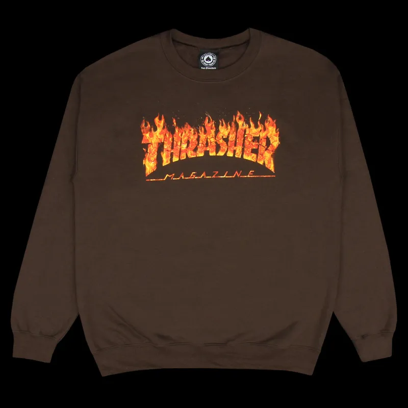 Inferno Crewneck made by Thrasher
