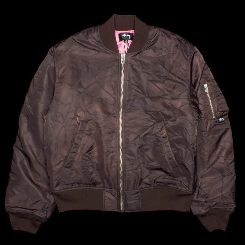Dyed Nylon Bomber sold by Premier