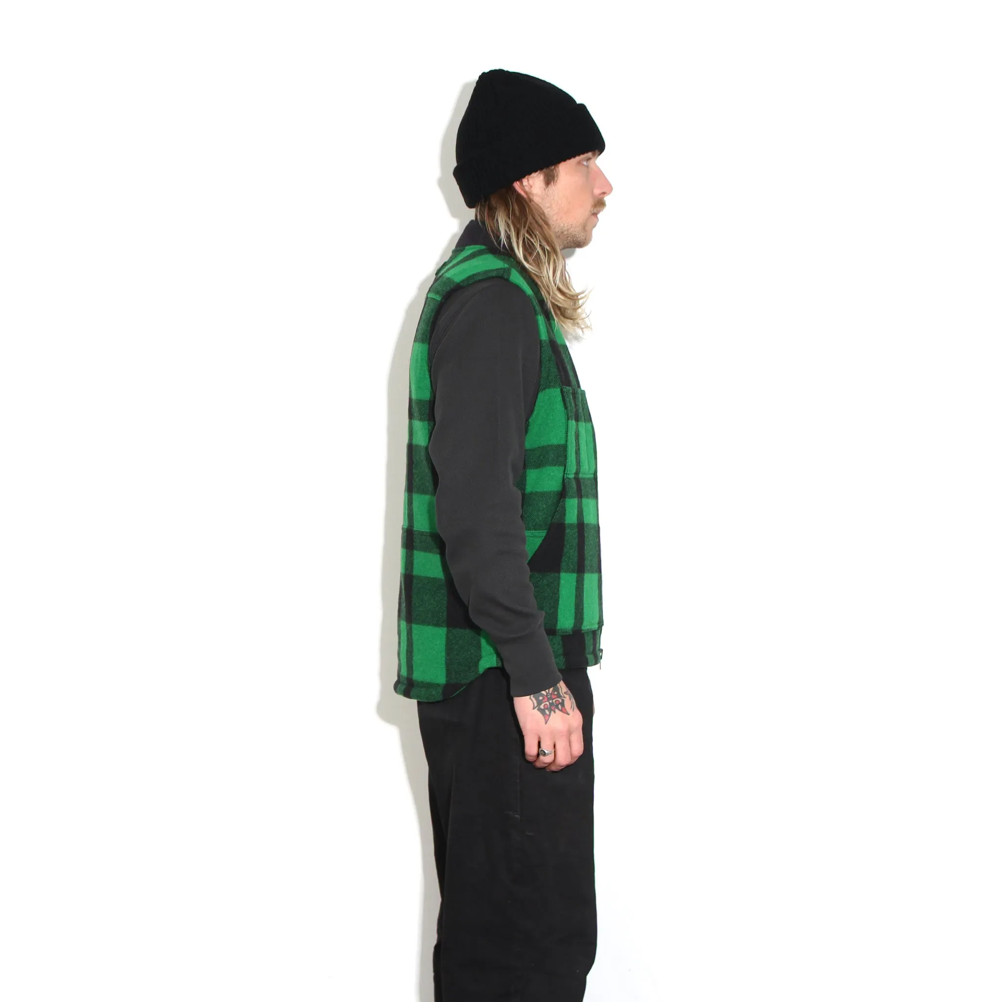 Lined Mackinaw Wool Work Vest sold by Premier product image thumbnail 4