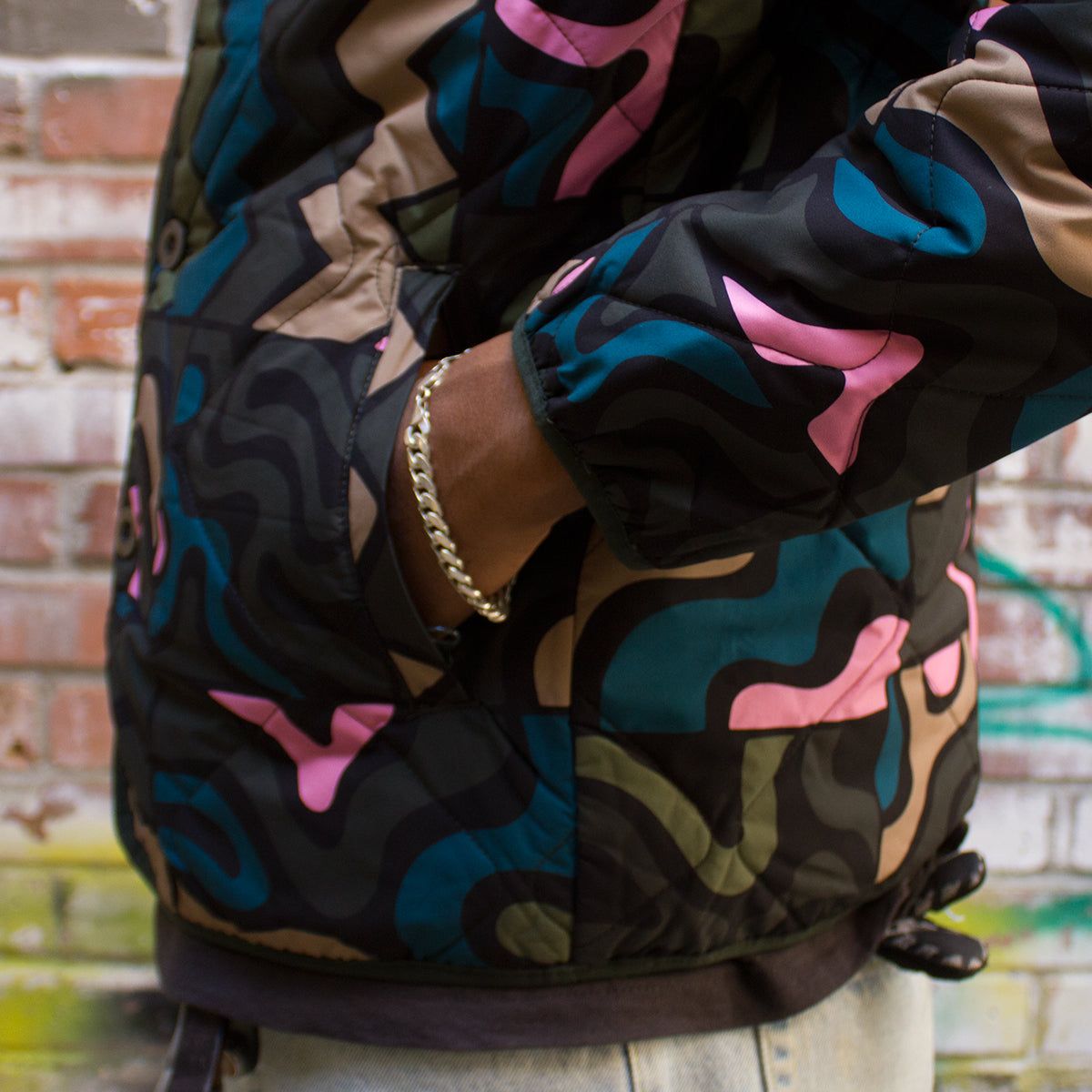 Gemstone Pattern Quilted Jacket sold by Premier product image thumbnail 4