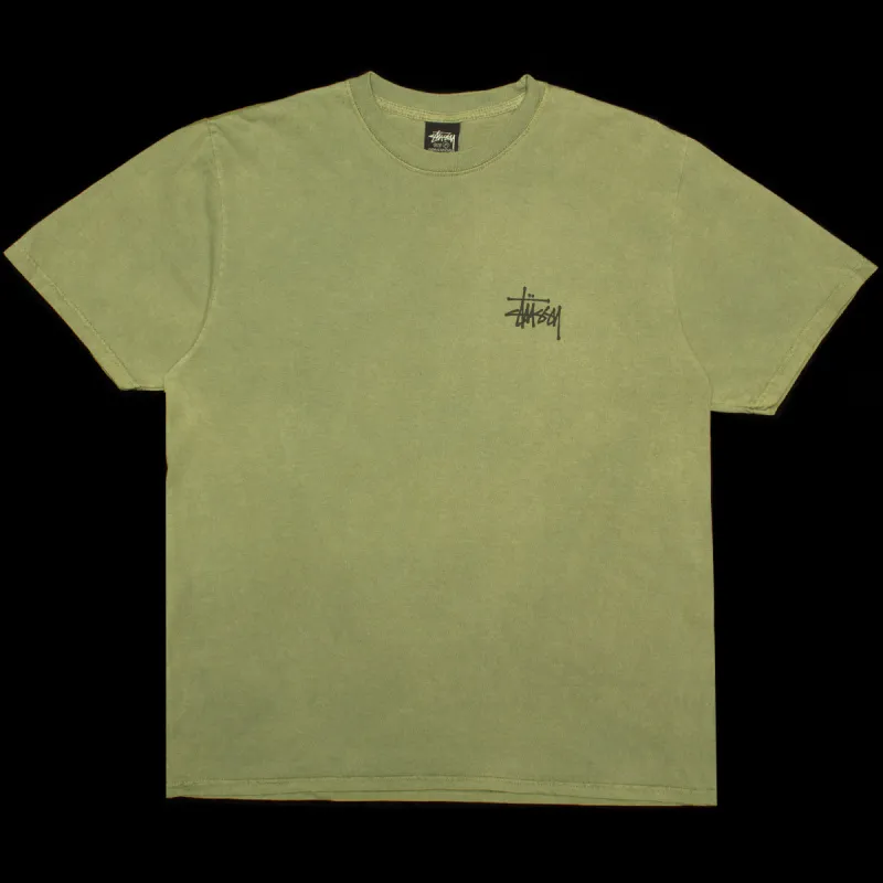 Basic Stussy Pigment Dyed T-Shirt sold by Premier