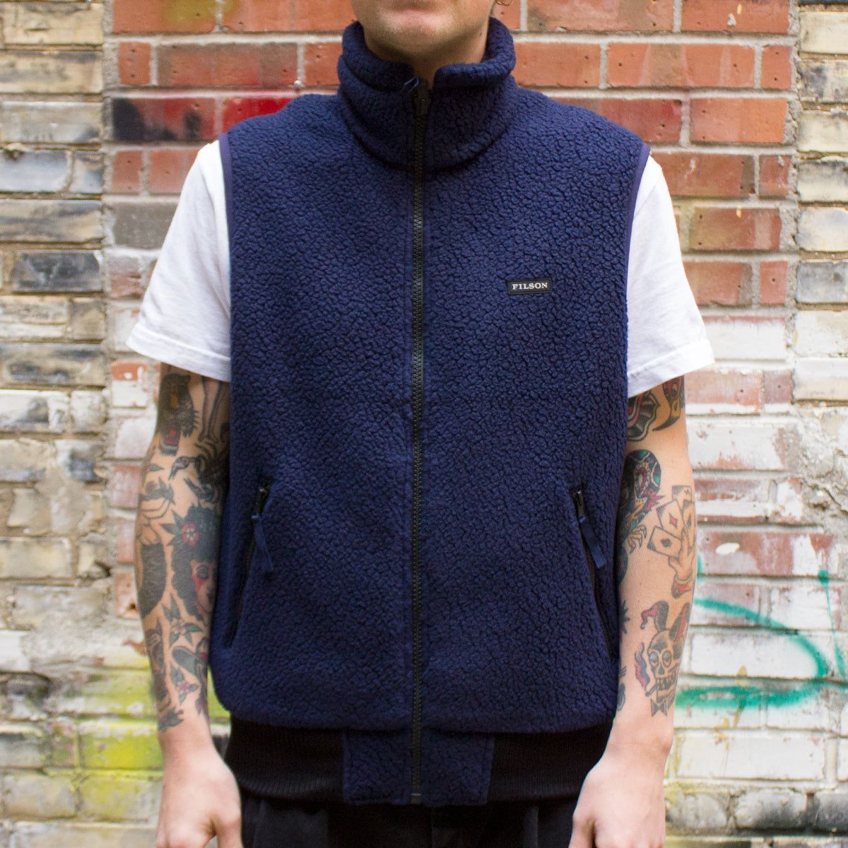 Sherpa Fleece Vest sold by Premier product image thumbnail 5
