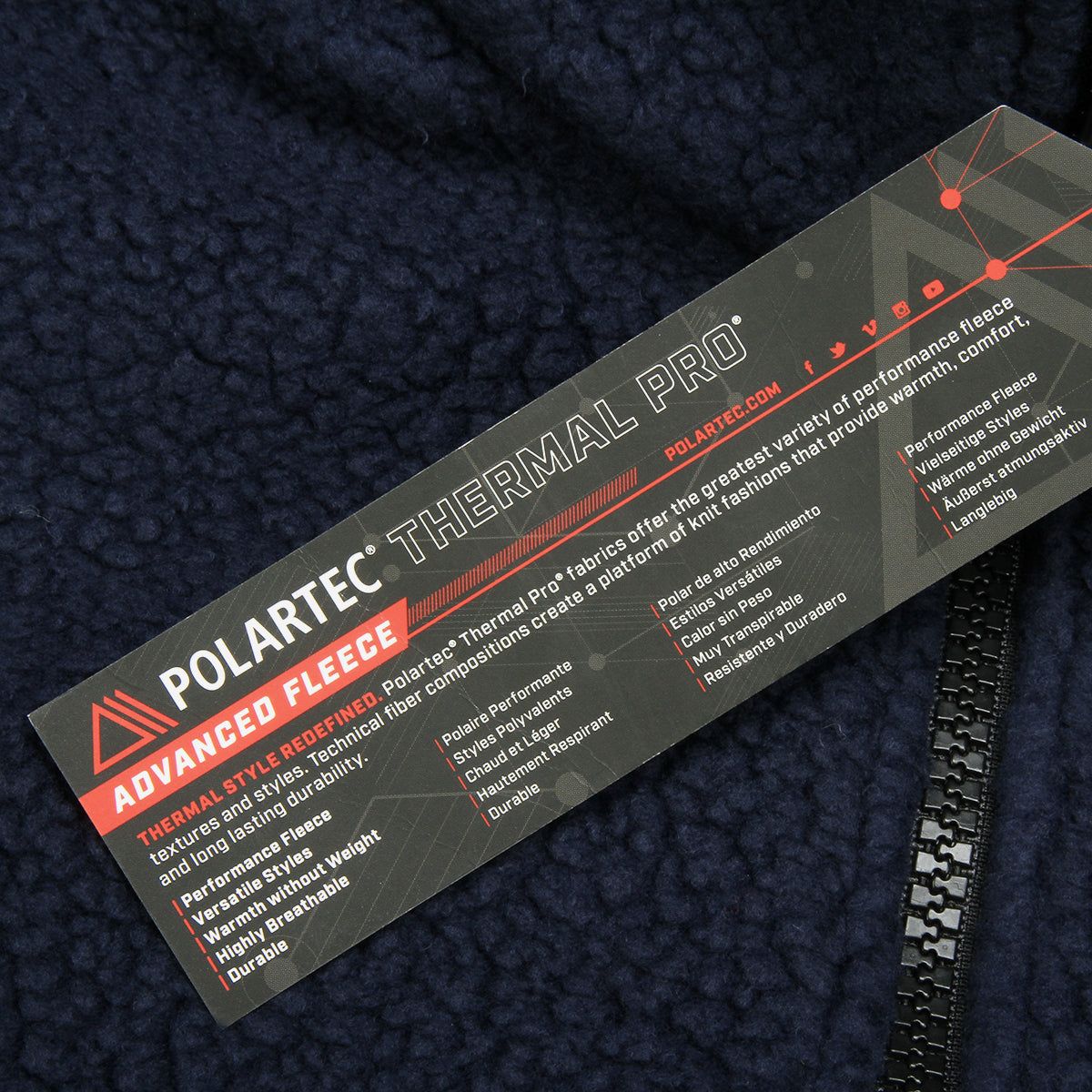 Sherpa Fleece Vest sold by Premier product image thumbnail 4