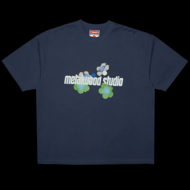 Metal Flower T-Shirt made by Metalwood Studios