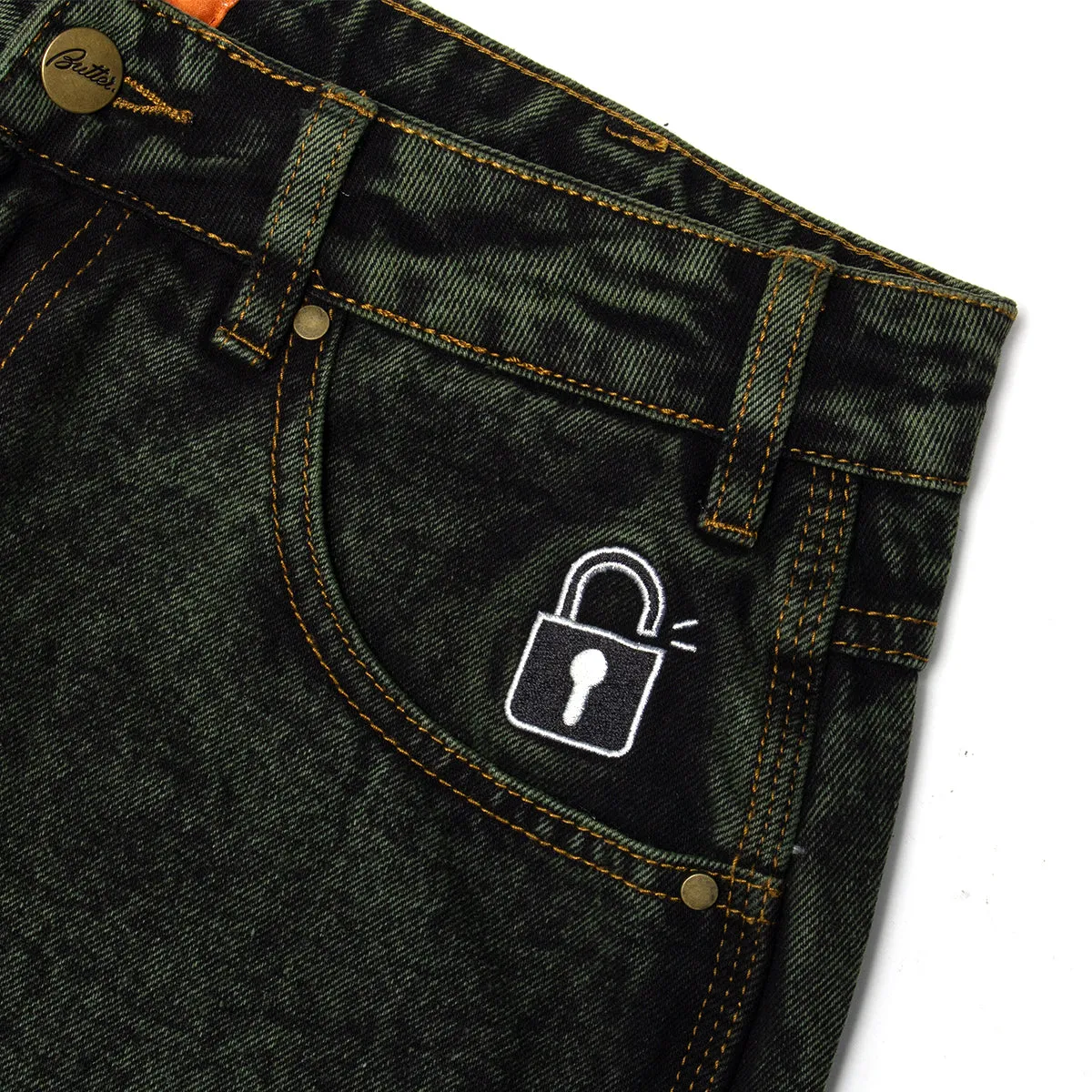Lock Baggy Denim Jeans sold by Premier product image thumbnail 3