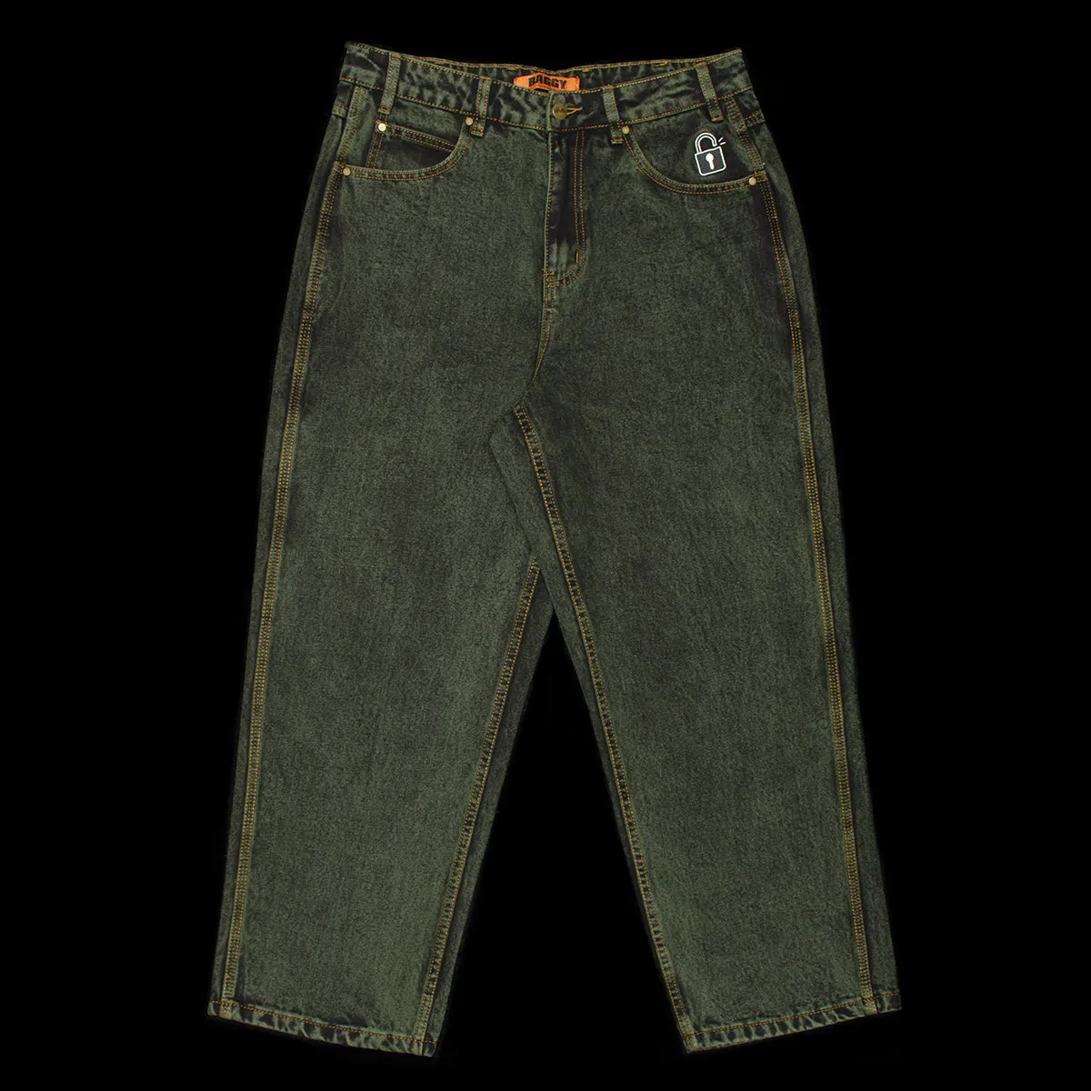 Lock Baggy Denim Jeans sold by Premier