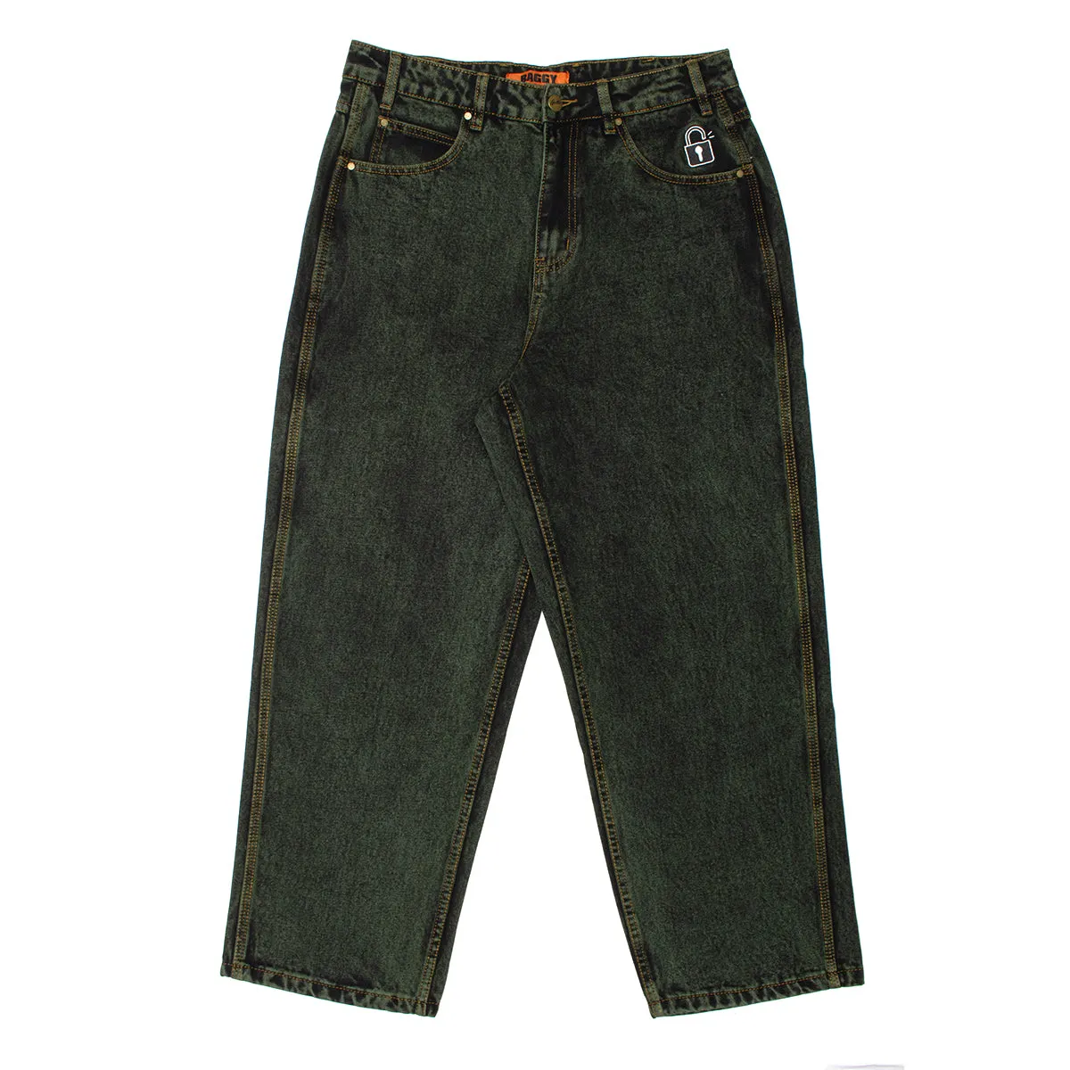 Lock Baggy Denim Jeans sold by Premier product image thumbnail 2