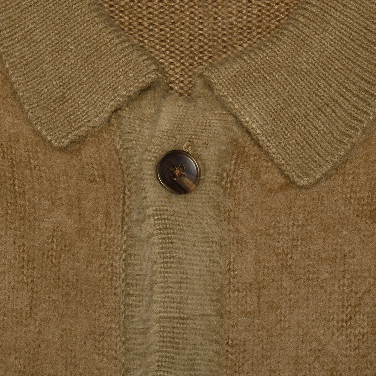 Mohair Button-Up Knitted Shirt sold by Premier product image thumbnail 2