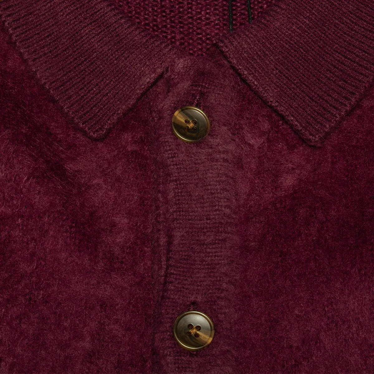 Mohair Button-Up Knitted Shirt sold by Premier product image thumbnail 2