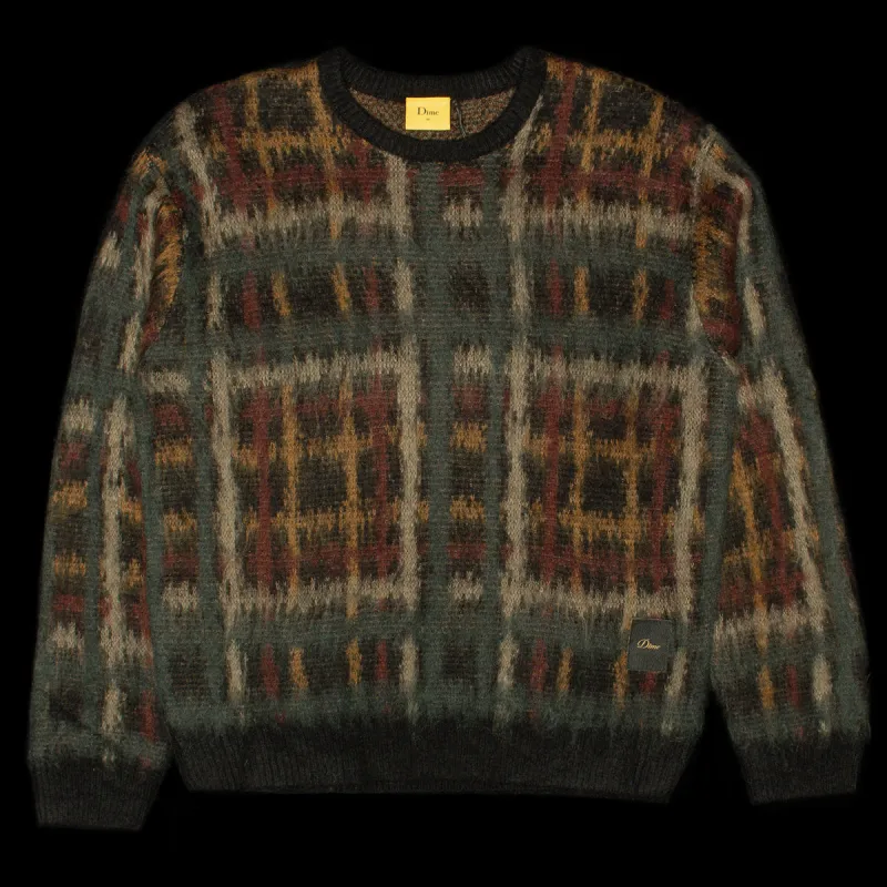 Plaid Mohair Knit sold by Premier