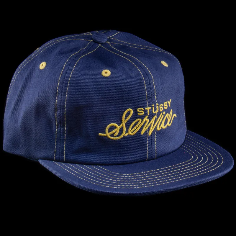 Mid Depth Stüssy Service Strapback sold by Premier