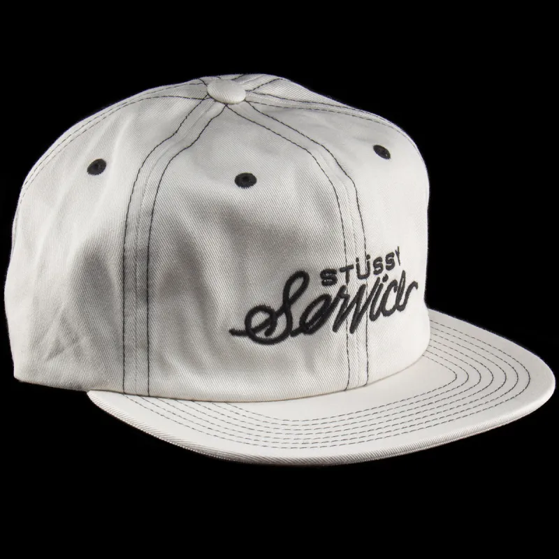 Mid Depth Stüssy Service Strapback sold by Premier