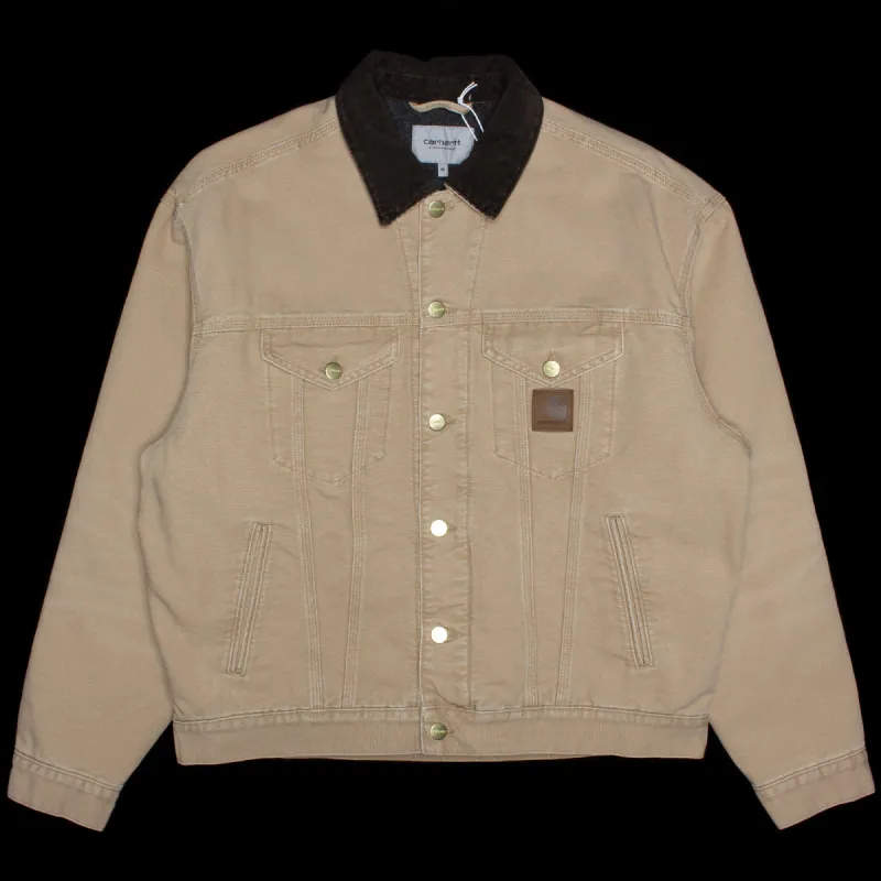 Dayton Trucker Jacket - Stone Canvas sold by Premier