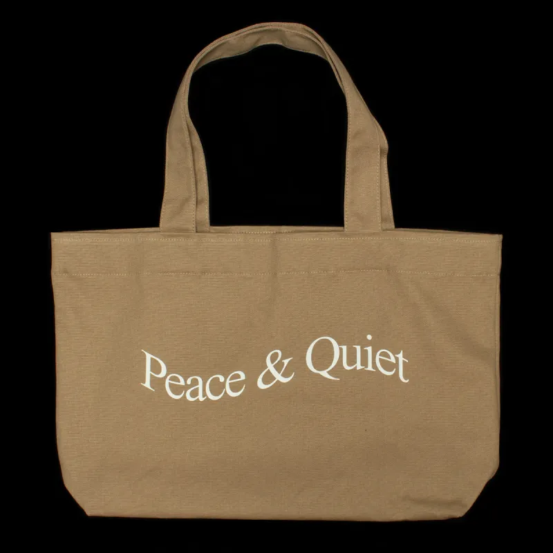 Wordmark Pigment Dyed Tote Bag sold by Premier