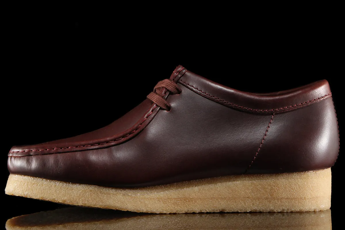 Wallabee Deep Red Leather sold by Premier