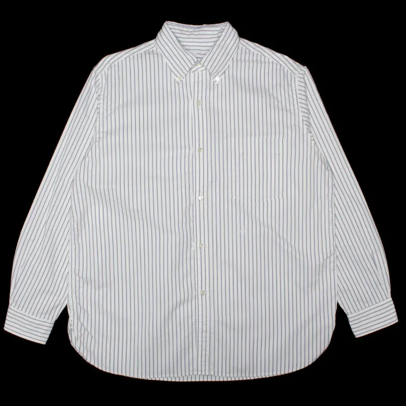Button Down L/S Striped Wind Shirt sold by Premier