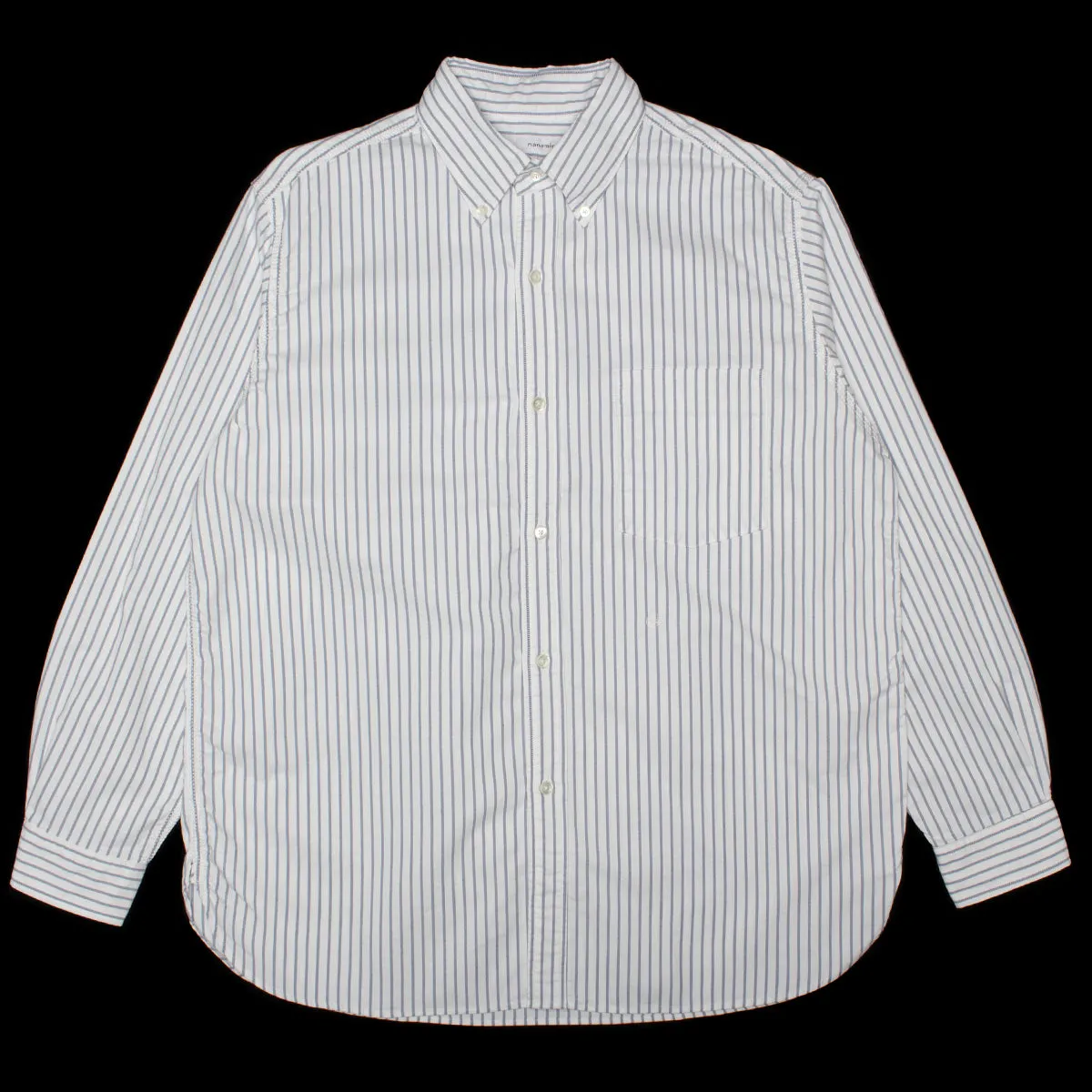 Button Down L/S Striped Wind Shirt sold by Premier