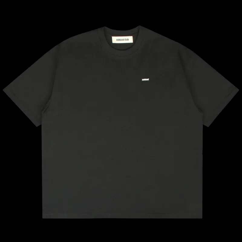 Heavyweight Mini Metal Logo T-Shirt made by Metalwood Studios