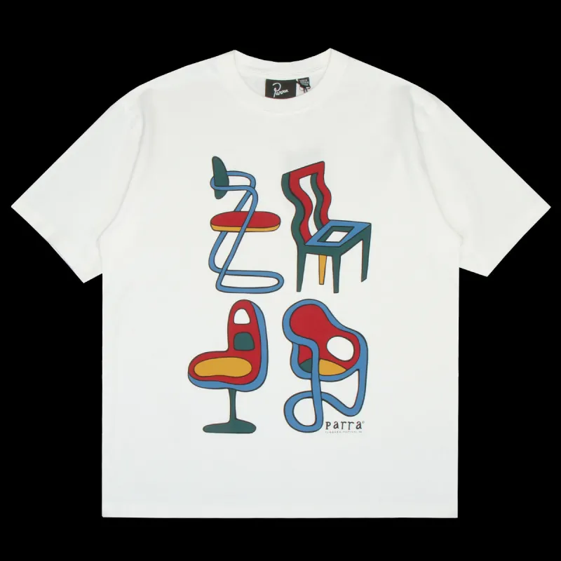 Unreasonable Chairs T-Shirt made by by Parra