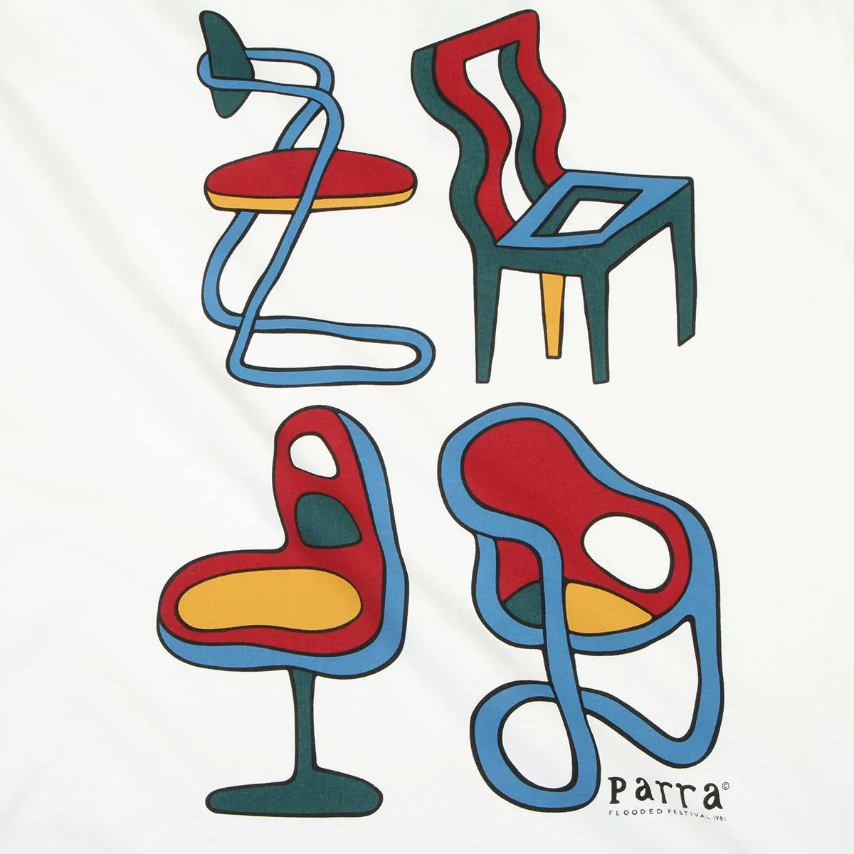 Unreasonable Chairs T-Shirt sold by Premier product image thumbnail 2