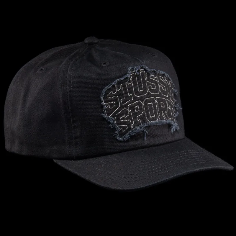 Sport Patch Applique Mid Depth Hat made by Stussy