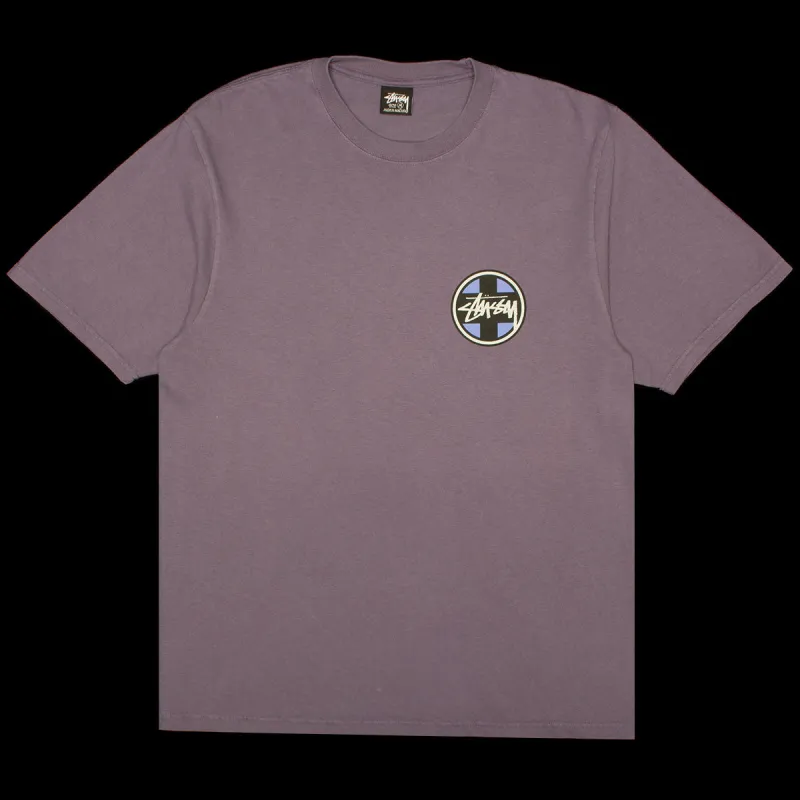 Cross Dot Pigment Dyed T-Shirt sold by Premier